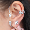 Picture of Galassia's ear piercing